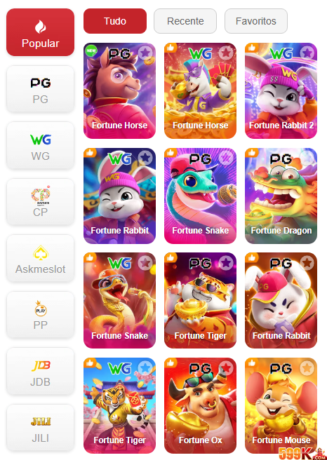 Experiência de Jogos 599k.com